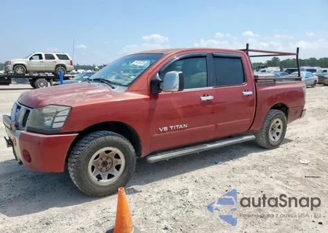 2005 Nissan Titan Xe z USA, uszkodzony, nr VIN 1N6BA07A25N579021